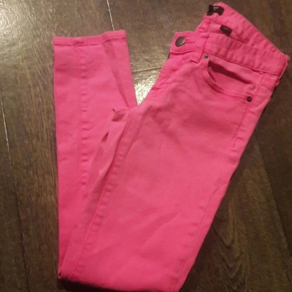 J. Crew Toothpick Skinny Ankle Denim Jeans Pink 24 - Picture 4 of 6